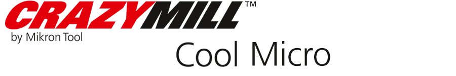 MikronTool Products CrazyMill Cool Micro Logo